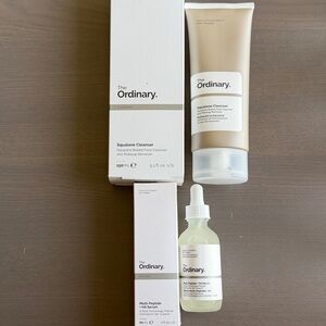 The Ordinary Skincare Duo - Beige Tube & Pale Yellow Serum